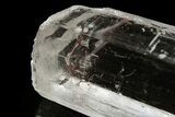 Water-Clear, Selenite Crystal with Hematite Phantom - China #226061-1